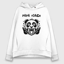 Женское худи оверсайз Papa Roach - rock panda