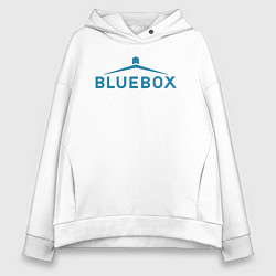 Женское худи оверсайз Доктор Кто Bluebox