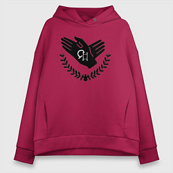 Женское худи оверсайз Вайолет Эвергарден руки