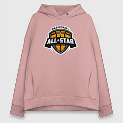 Женское худи оверсайз All-star basket