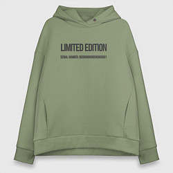 Женское худи оверсайз Limited edition