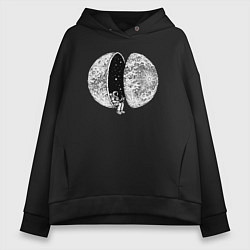 Женское худи оверсайз Планета космоса