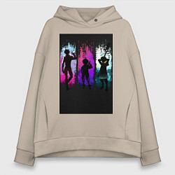 Женское худи оверсайз Семь смертных грехов Кинг