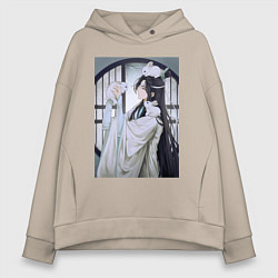 Женское худи оверсайз Ванцзи Лань кролики