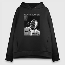Женское худи оверсайз Tribute to Elvin Jones