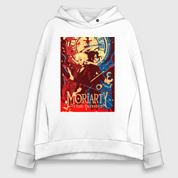 Женское худи оверсайз Уильям Джеймс Мориарти Шерлок Холмс