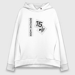 Женское худи оверсайз Depeche Mode - Little fifteen