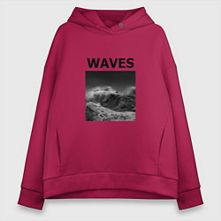 Женское худи оверсайз Waves