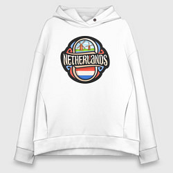 Женское худи оверсайз Нидерланды