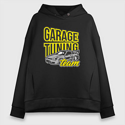 Женское худи оверсайз Garage tuning team