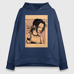 Женское худи оверсайз Нана Осаки Вокалистка панк-группы Black Stones