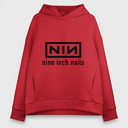 Женское худи оверсайз NIN: Nine inch nails