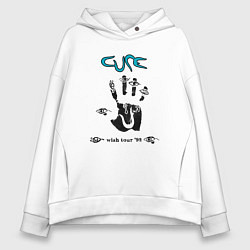 Женское худи оверсайз The Cure - Wish tour