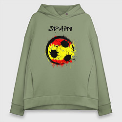 Женское худи оверсайз Football Spain