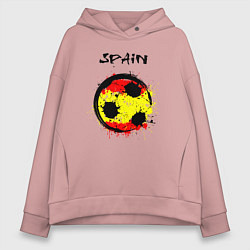 Женское худи оверсайз Football Spain