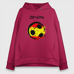 Женское худи оверсайз Football Spain