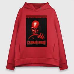 Женское худи оверсайз Carmageddon driver retro