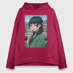 Женское худи оверсайз Монолог фармацевта Маомао детектив