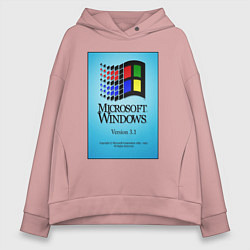 Женское худи оверсайз Windows 3