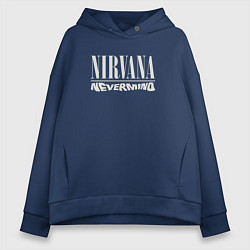 Женское худи оверсайз Nevermind Nirvana