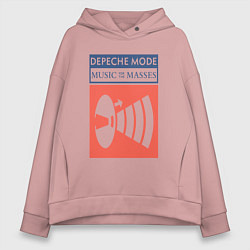 Женское худи оверсайз Depeche Mode - Music for the masses merch