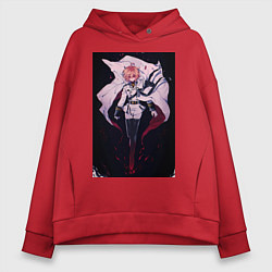 Женское худи оверсайз Последний Серафим Микаэла Хякуя вампир