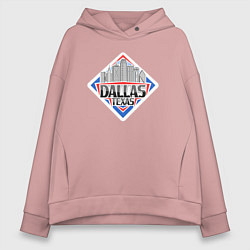 Женское худи оверсайз Даллас Техас