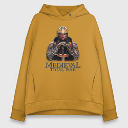 Женское худи оверсайз Medieval: Total War logo