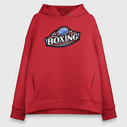 Женское худи оверсайз Boxing sport