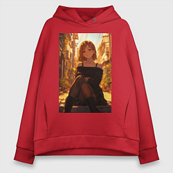 Женское худи оверсайз Магическая битва Нобара Кугисаки арт