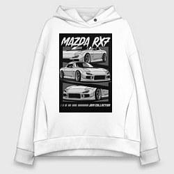 Женское худи оверсайз Mazda rx-7 JDM авто