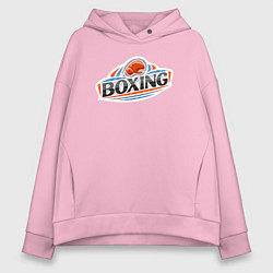 Женское худи оверсайз Boxing team