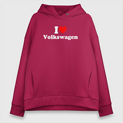 Женское худи оверсайз I love Volkswagen