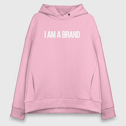 Женское худи оверсайз I am a brand