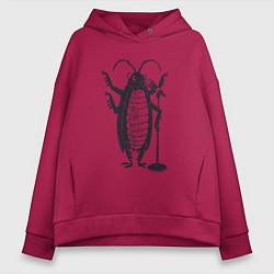 Женское худи оверсайз Тараканчик певец