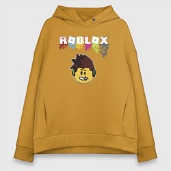 Женское худи оверсайз Roblox pixel - роблокс пиксель видеоигра для детей