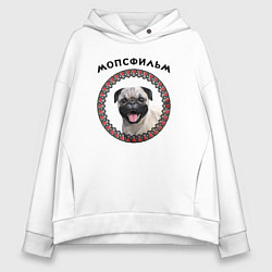 Женское худи оверсайз Мопсфильм