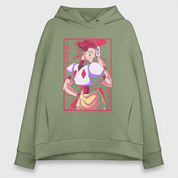 Женское худи оверсайз Hunter x Hunter Hisoka Morow