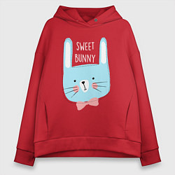 Женское худи оверсайз Sweet bunny