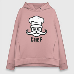 Женское худи оверсайз Chef