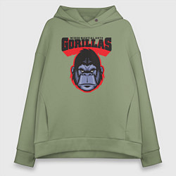 Женское худи оверсайз Gorillas MMA