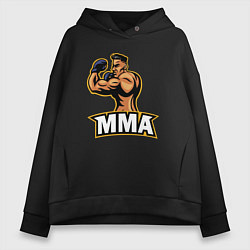 Женское худи оверсайз Fighter MMA