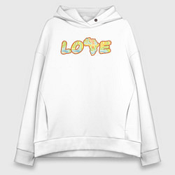 Женское худи оверсайз Love Africa