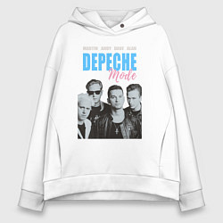 Женское худи оверсайз Depeche Mode Vintage