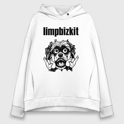 Женское худи оверсайз Limp Bizkit - rock dog