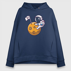 Женское худи оверсайз Захватчик Луны