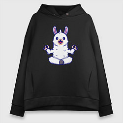 Женское худи оверсайз Йога альпака