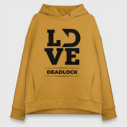 Женское худи оверсайз Deadlock love classic