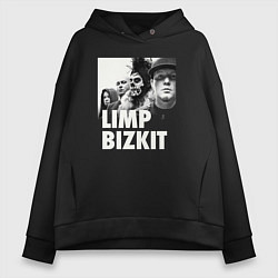 Женское худи оверсайз Limp Bizkit rap rock