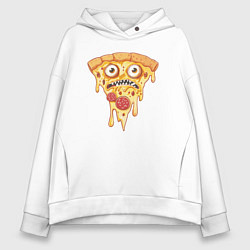 Женское худи оверсайз Pizza face